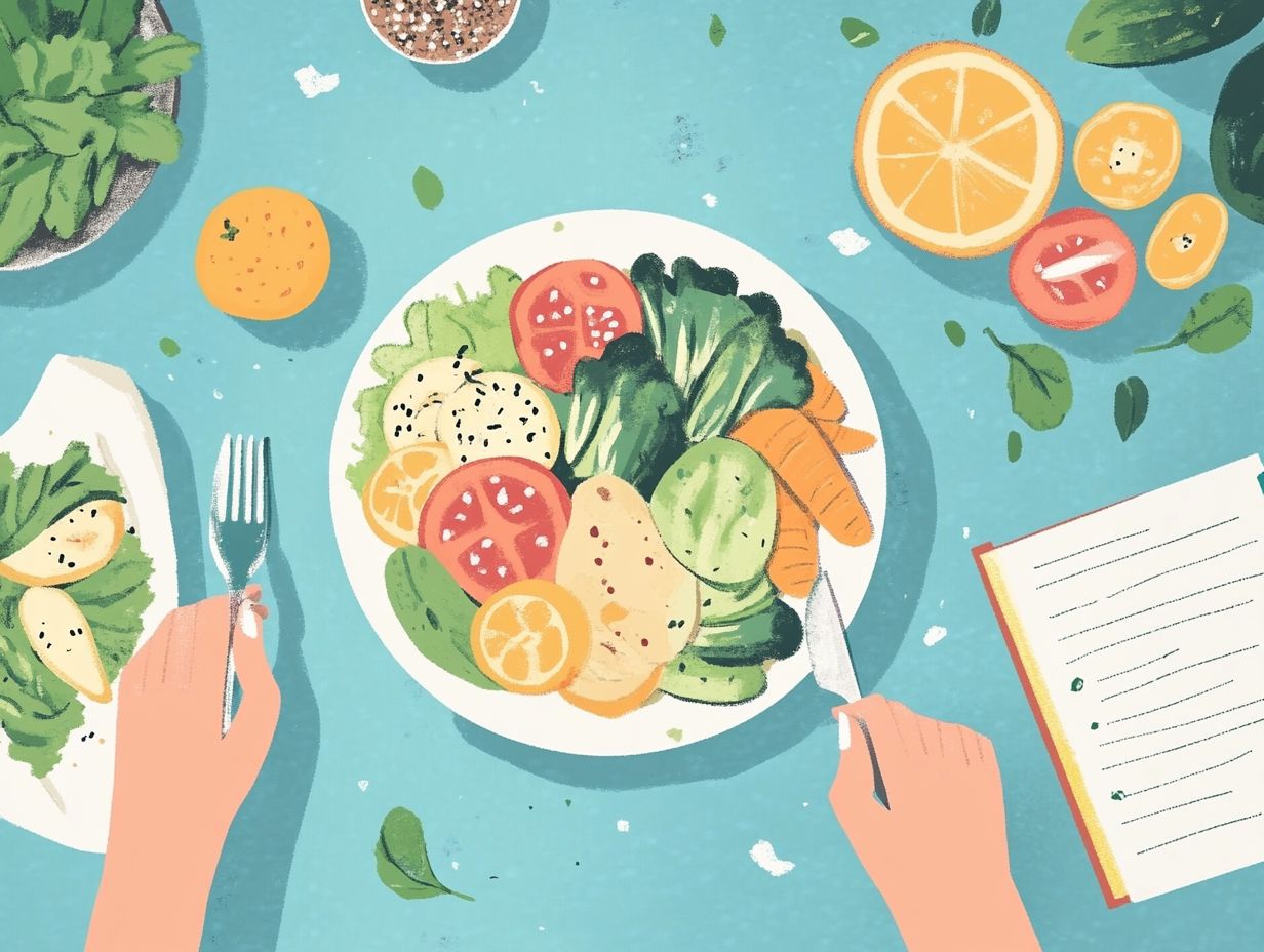 What is mindful eating and how does it relate to mental health?