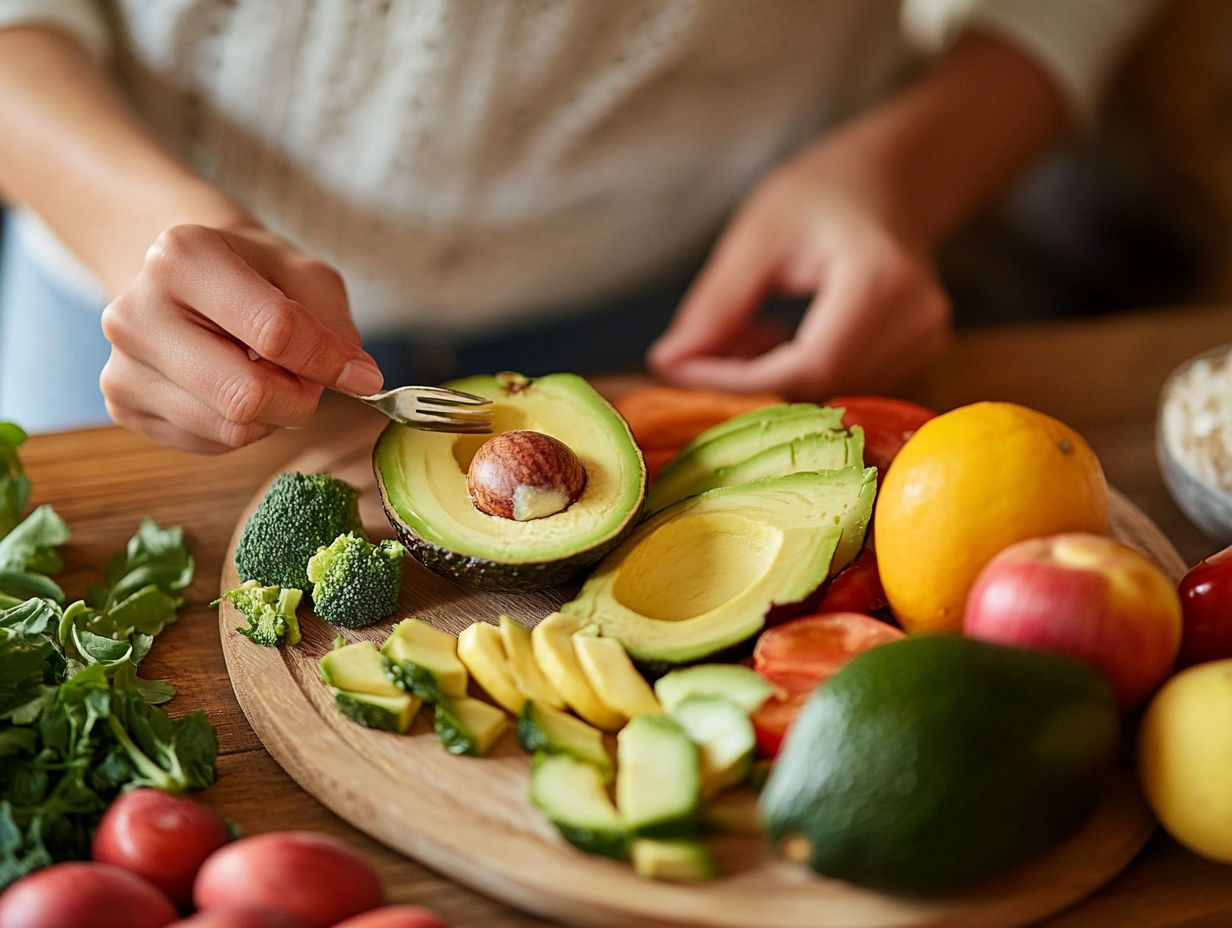 Image illustrating common obstacles in mindful eating