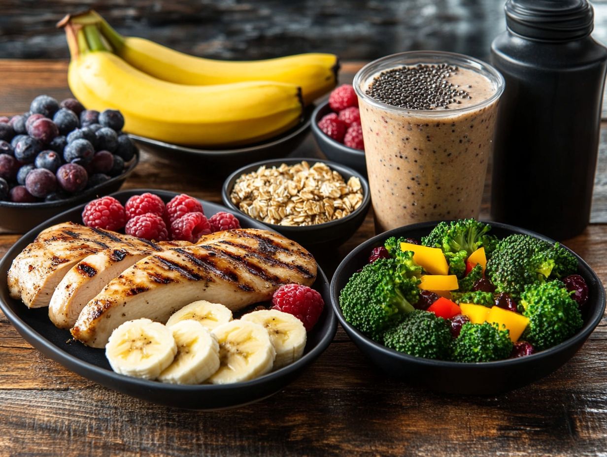 Healthy breakfast options for athletes