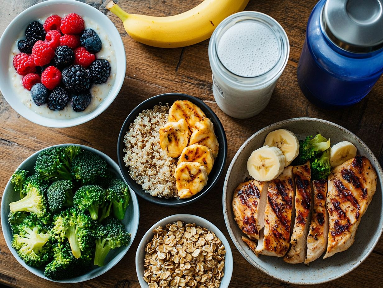 Healthy pre-workout food options for athletes