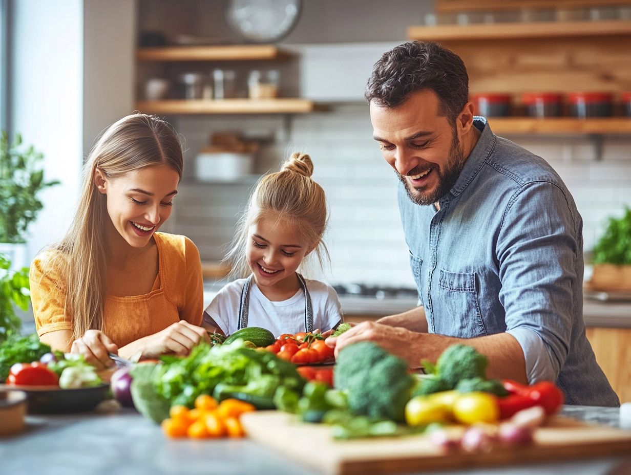 Healthy eating tips for busy families