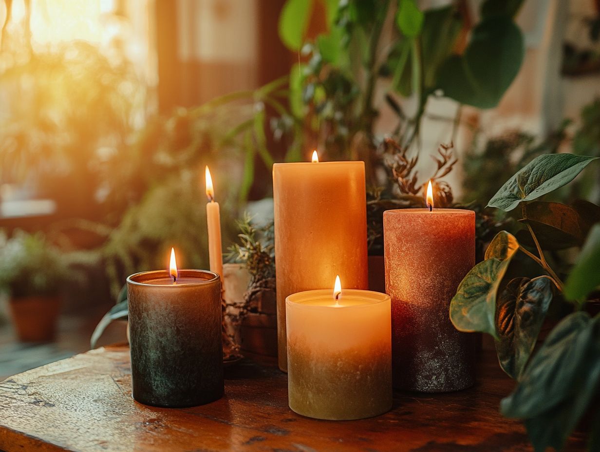 Benefits of using herbal scented candles