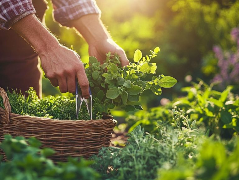 The Best Practices for Harvesting Herbs