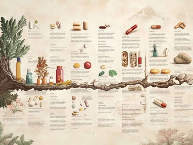 The Evolution of Dietary Supplements: A Historical Overview