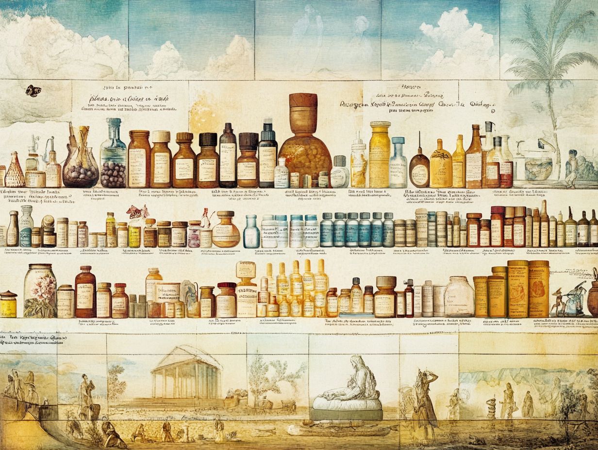 Historical overview of dietary supplements evolution