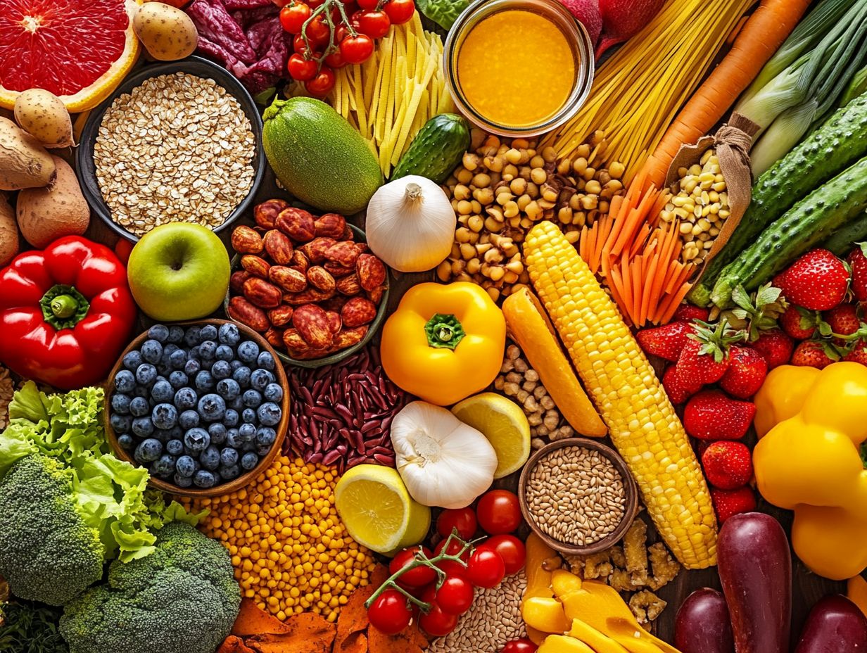 Image illustrating the importance of a diverse diet