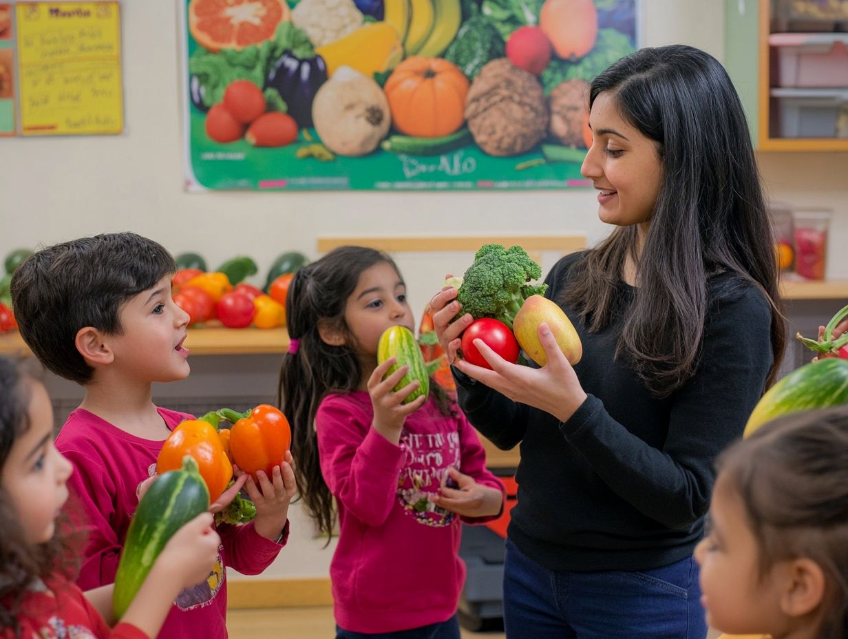 Students participating in nutrition education activities