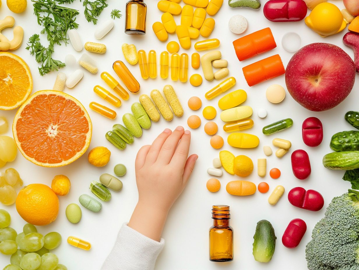 Visual Guide: Proper Dosage and Administration of Dietary Supplements for Children