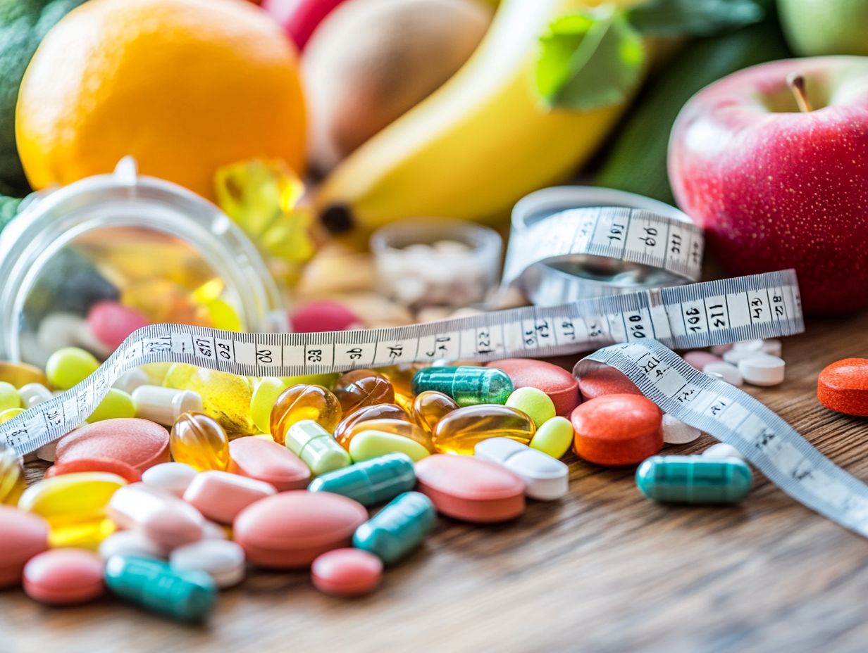 What is the role of dietary supplements in weight management?