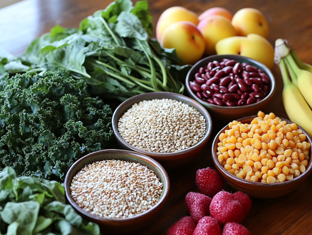 Sources of Fiber in Foods