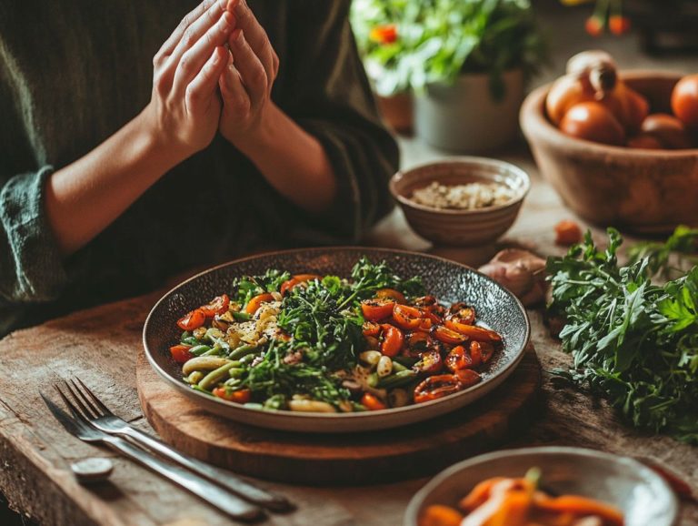 The Role of Gratitude in Mindful Eating Practices