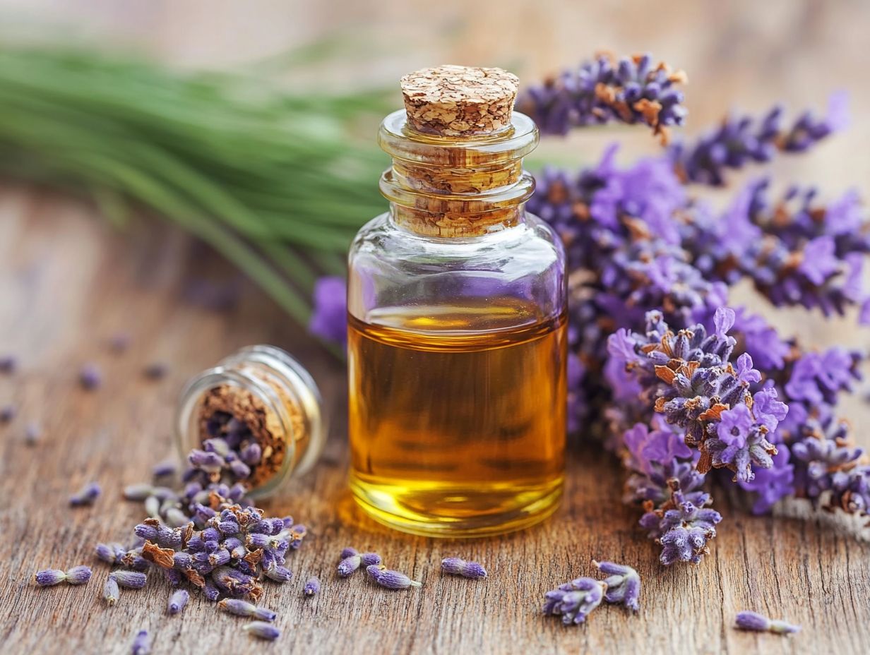 An infographic on the role of lavender in natural healing