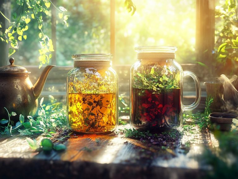 Understanding Herbal Preparations: Infusions vs. Decocts