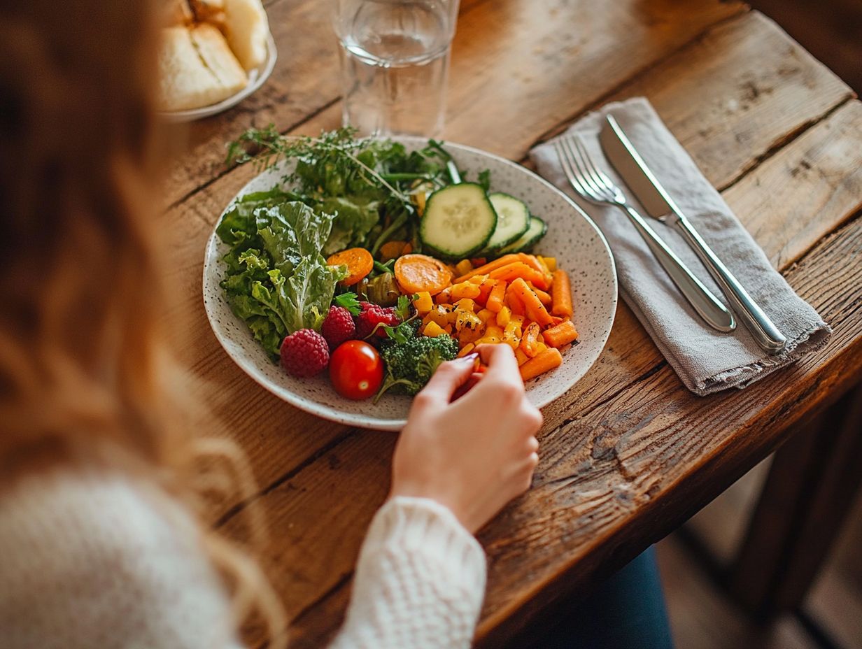 Understanding hunger cues through mindful eating