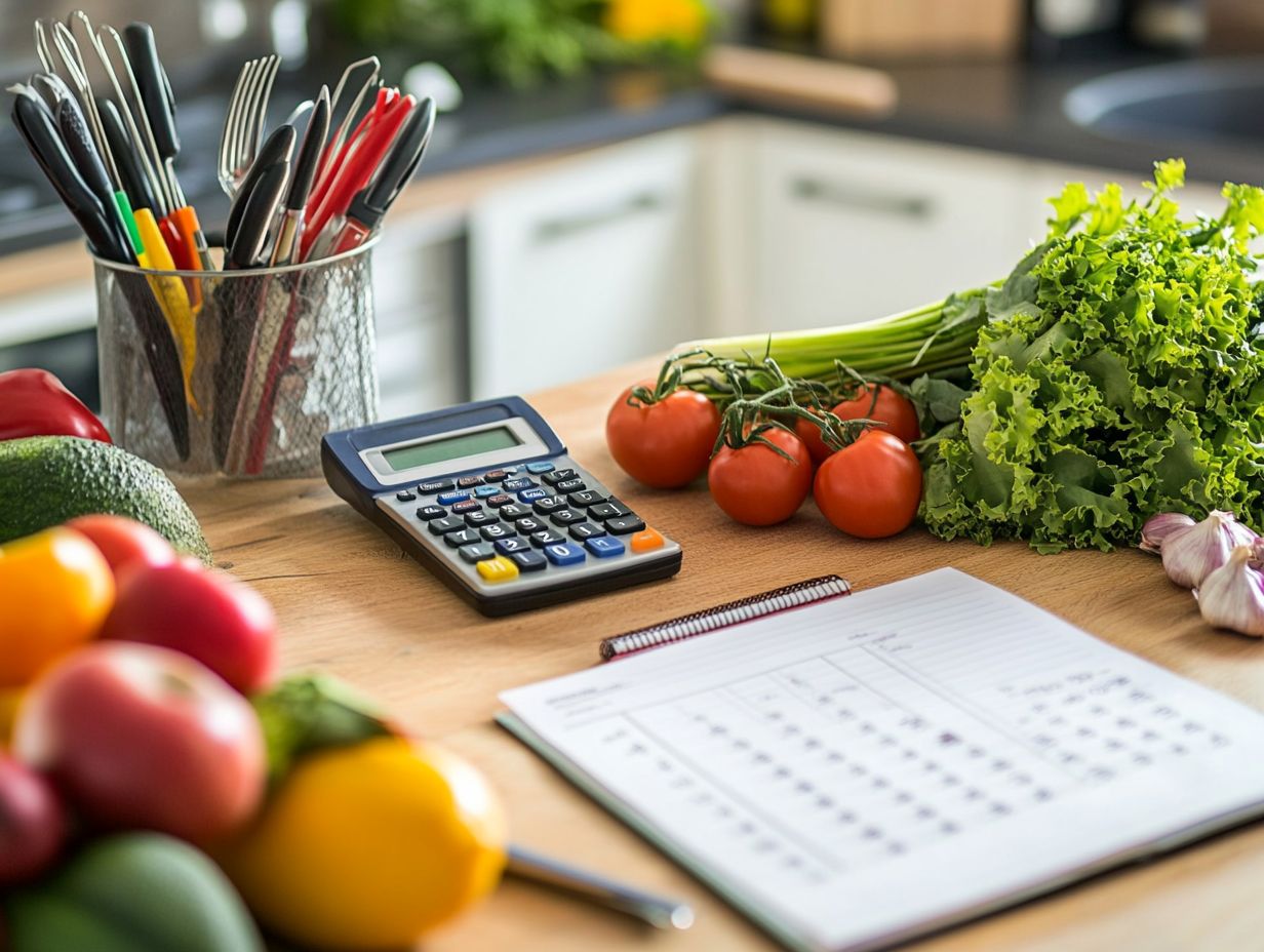 Importance of weekly meal planning on a budget