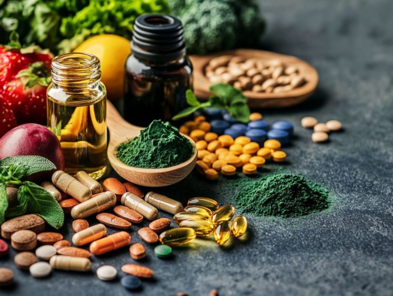 What Are Common Dietary Supplements in Holistic Nutrition?