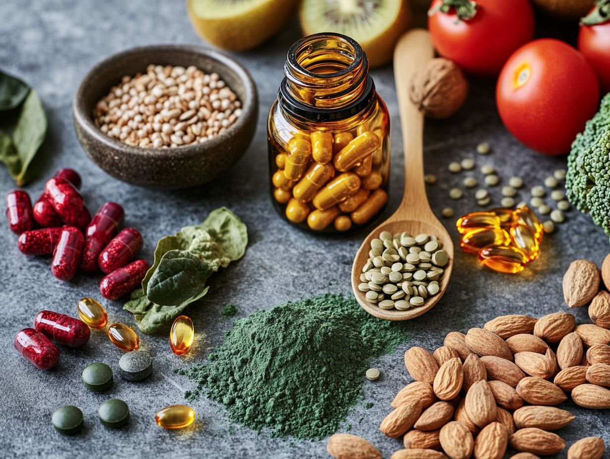 Illustration of electrolytes and their dietary sources.