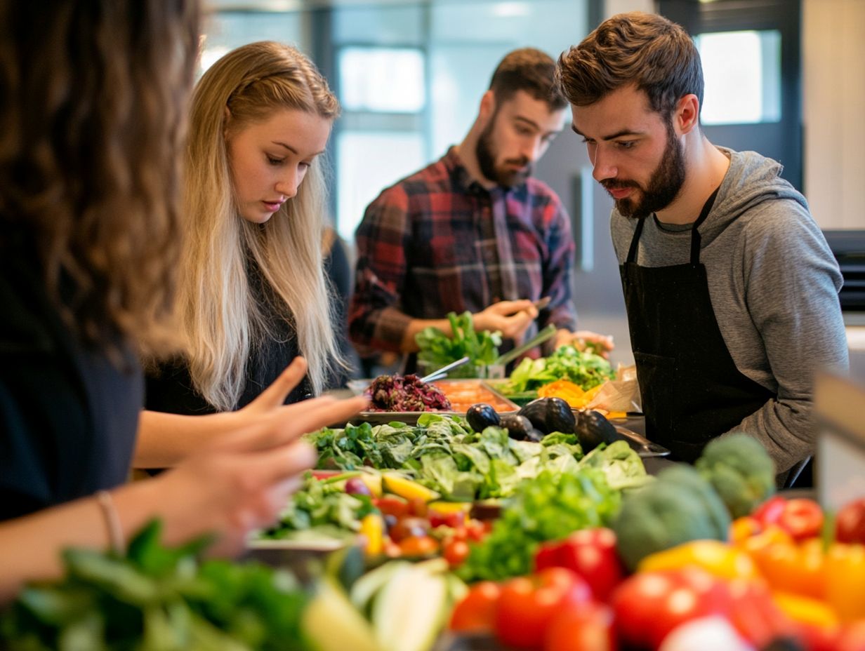 Image illustrating common obstacles in nutrition education