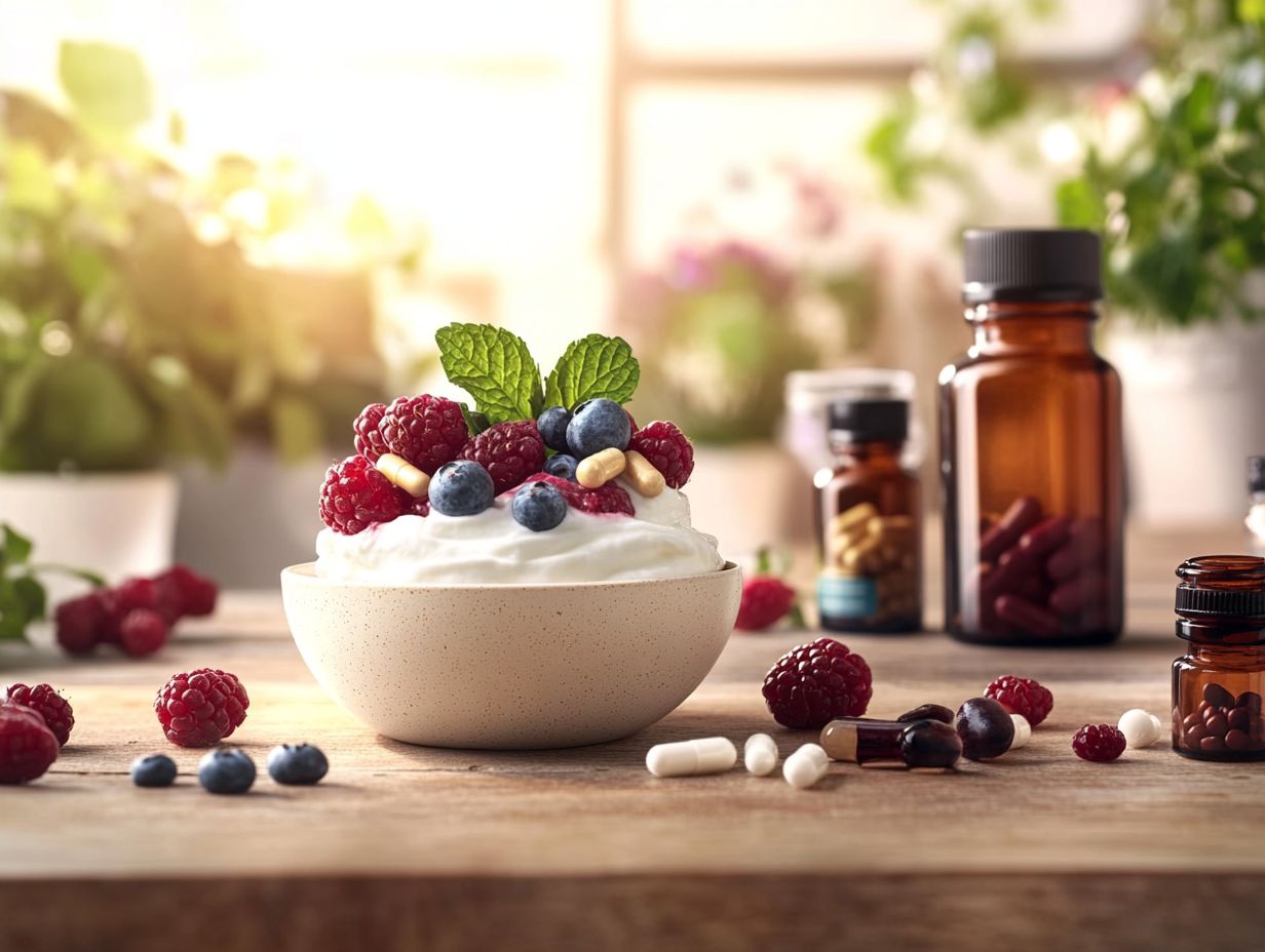 Visual Guide to Key Takeaways on Probiotic Supplements